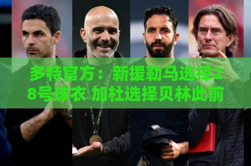 多特官方：新援勒马选择28号球衣 加杜选择贝林此前穿过的22号