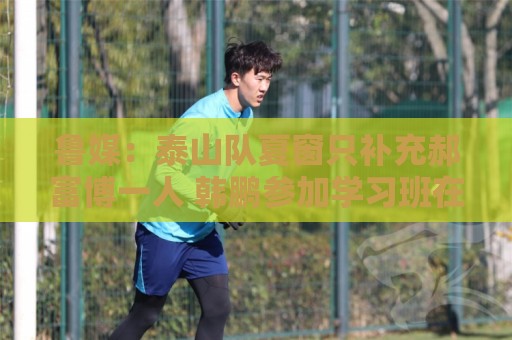 鲁媒：泰山队夏窗只补充郝富博一人 韩鹏参加学习班在间歇期
