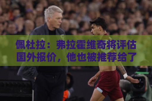 佩杜拉：弗拉霍维奇将评估国外报价，他也被推荐给了那不勒斯