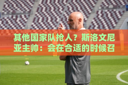 其他国家队抢人？斯洛文尼亚主帅：会在合适的时候召入托帕洛维奇