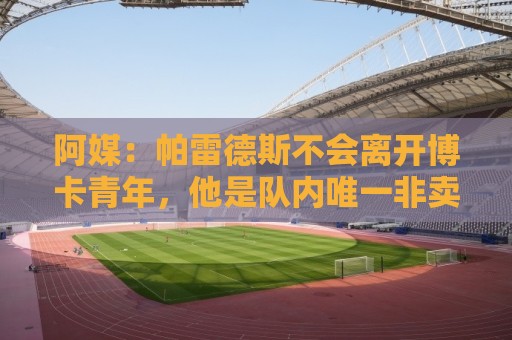 阿媒：帕雷德斯不会离开博卡青年，他是队内唯一非卖品